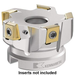 Kennametal - Indexable Square-Shoulder Face Mills Cutting Diameter (mm): 63.00 Cutting Diameter (Decimal Inch): 2.4803 - Apex Tool & Supply