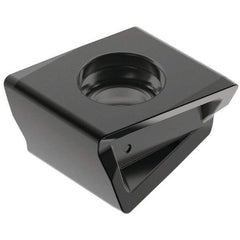 Kennametal - LNGQ120612 GE Grade KC522M Carbide Milling Insert - AlTiN Coated, 1/4" Thick, 4.9mm Inscribed Circle - Apex Tool & Supply