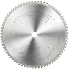 Amana Tool - 10" Diam, 5/8" Arbor Hole Diam, 60 Tooth Wet & Dry Cut Saw Blade - Carbide-Tipped, Clean Action, Standard Round Arbor - Apex Tool & Supply