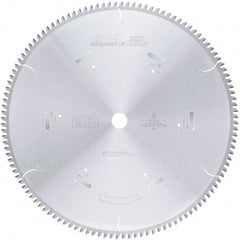 Amana Tool - 18" Diam, 1" Arbor Hole Diam, 120 Tooth Wet & Dry Cut Saw Blade - Carbide-Tipped, Clean Action, Standard Round Arbor - Apex Tool & Supply