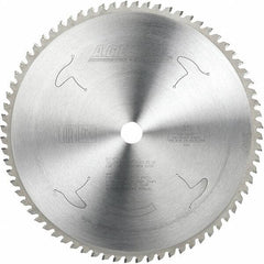 Amana Tool - 12" Diam, 1" Arbor Hole Diam, 72 Tooth Wet & Dry Cut Saw Blade - Carbide-Tipped, Clean Action, Standard Round Arbor - Apex Tool & Supply