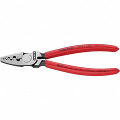 Knipex - Crimpers Type: Crimping Pliers Style: Crimping Pliers for End Sleeves (Ferrules) - Apex Tool & Supply