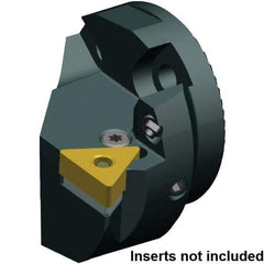 Kennametal - Left Hand Cut, 32mm Min Bore Diam, Size 25 Steel Modular Boring Cutting Unit Head - 32mm Max Bore Depth, Compatible with TNMA 160408 - Apex Tool & Supply