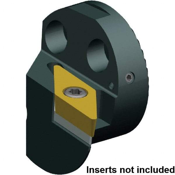 Kennametal - Right Hand Cut, 63mm Min Bore Diam, Size 50 Steel Modular Boring Cutting Unit Head - 63mm Max Bore Depth, Compatible with VBMT 160408 - Apex Tool & Supply