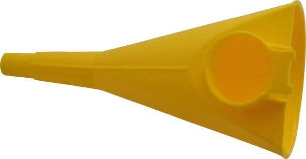 Eagle - 9 Inch Long, Safety Can Poly Funnel - Compatible with 1/2 and 5 Gallon Type I Safety Cans - Apex Tool & Supply