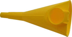 Eagle - 9 Inch Long, Safety Can Poly Funnel - Compatible with 1/2 and 5 Gallon Type I Safety Cans - Apex Tool & Supply