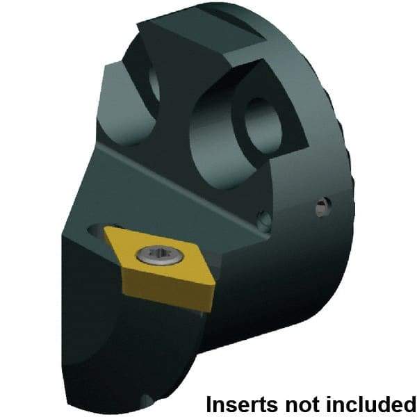 Kennametal - Left Hand Cut, 32mm Min Bore Diam, Size 25 Steel Modular Boring Cutting Unit Head - 32mm Max Bore Depth, Compatible with DCMT 070204 - Apex Tool & Supply