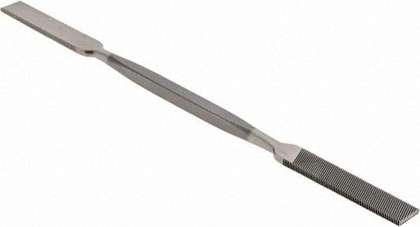 Grobet - 7" Riffler Precision Swiss Pattern File - Silversmith's Handle - Apex Tool & Supply