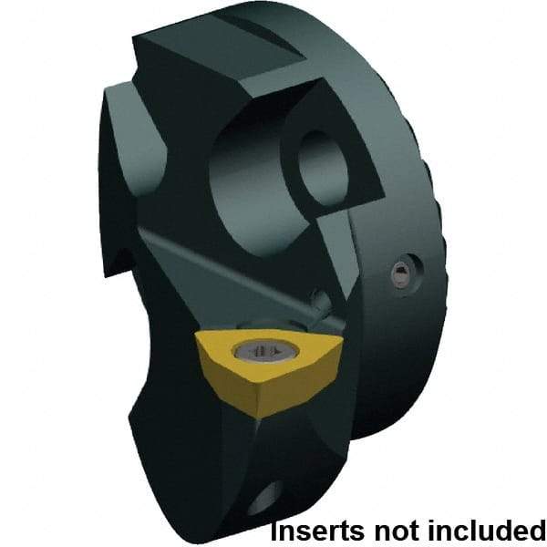 Kennametal - Right Hand Cut, 32mm Min Bore Diam, Size 25 Steel Modular Boring Cutting Unit Head - 32mm Max Bore Depth, Compatible with WPMT 04 02 04 - Apex Tool & Supply