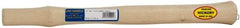 Made in USA - 18" Long Replacement Handle for Ball Pein, Machinist & Riveting Hammers - 1-3/16" Eye Length x 11/16" Eye Width, Hickory, Material Grade Type A - Apex Tool & Supply