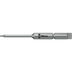 Wera - 4mm Drive IPR1 Tamperproof Torx Screwdriver Bit - 64mm OAL, Power Bit - Apex Tool & Supply