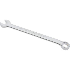 Blackhawk by Proto - 16mm 12 Point Offset Combination Wrench - 15° Offset Angle, 8" OAL, Steel, Satin Finish - Apex Tool & Supply