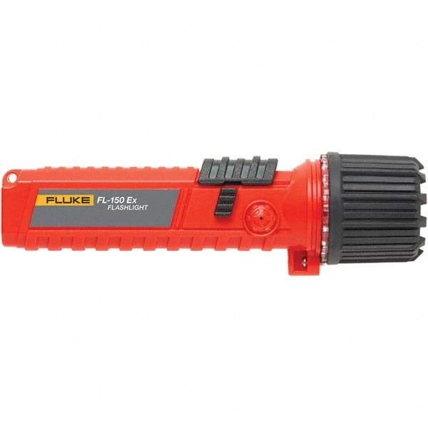 Fluke - LED Bulb, 150 Lumens, Jobsite Flashlight - Plastic Body, AA Batteries - Apex Tool & Supply