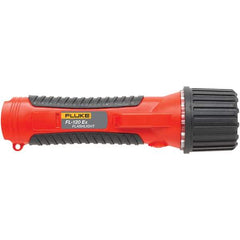 Fluke - LED Bulb, 120 Lumens, Industrial/Tactical Flashlight - Plastic Body, AA Batteries - Apex Tool & Supply