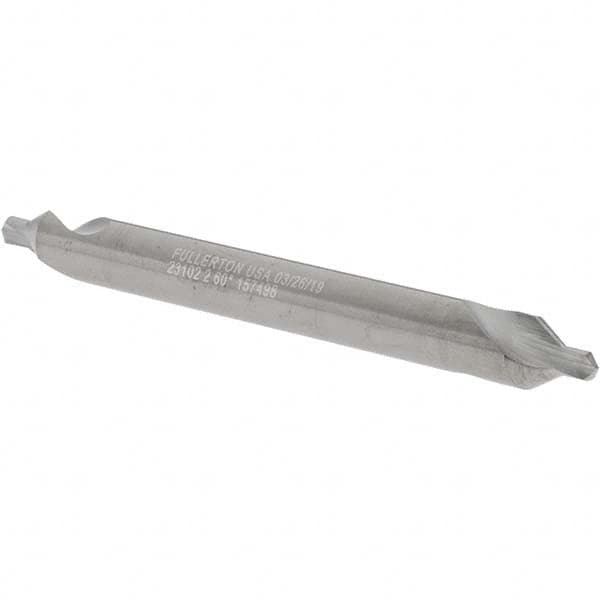 Made in USA - #2 Combo Drill & Countersink - Apex Tool & Supply