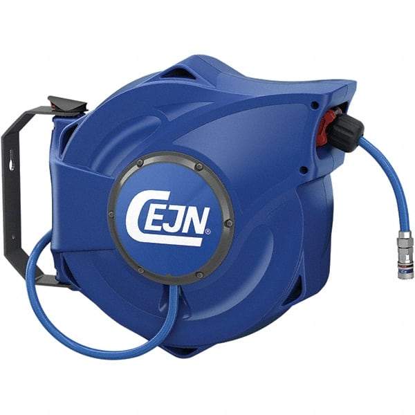 CEJN - 55' Spring Retractable Safety Hose Reel - 232 psi, Hose Included - Apex Tool & Supply