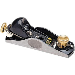 Stanley - Wood Planes & Shavers Type: Block Plane Overall Length (Inch): 6-1/4 - Apex Tool & Supply