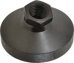 TE-CO - Socket Mount Leveling Pad - 3" Base Diam, 1-1/16" Hex - Apex Tool & Supply