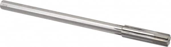 Made in USA - 0.549" Carbide-Tipped 6 Flute Chucking Reamer - Apex Tool & Supply