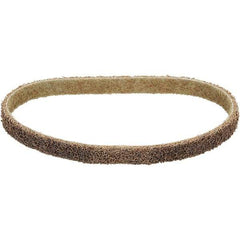 Dynabrade - 1/2" Wide x 18" OAL, Aluminum Oxide Abrasive Belt - Aluminum Oxide, Coarse, Nonwoven, Cloth Backing, Wet/Dry - Apex Tool & Supply