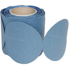 Norton - 6" Diam, 80 Grit Zirconia Alumina Adhesive PSA Disc - Apex Tool & Supply