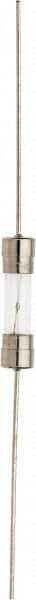 Ferraz Shawmut - 250 VAC, 4 Amp, Time Delay Miniature Glass Fuse - Surface Mount Mount, 20mm OAL, 5mm Diam - Apex Tool & Supply