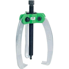 KUKKO - 3 Jaw, 1/2" to 9-7/8" Spread, 10 Ton Capacity, Jaw Puller - For Bearings, Gears, Discs - Apex Tool & Supply