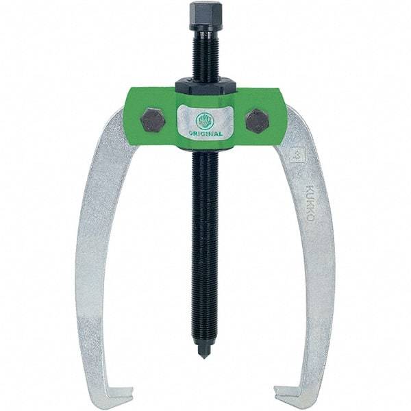 KUKKO - 2 Jaw, 1/2" to 6-3/8" Spread, 6-1/2 Ton Capacity, Jaw Puller - For Bearings, Gears, Discs - Apex Tool & Supply