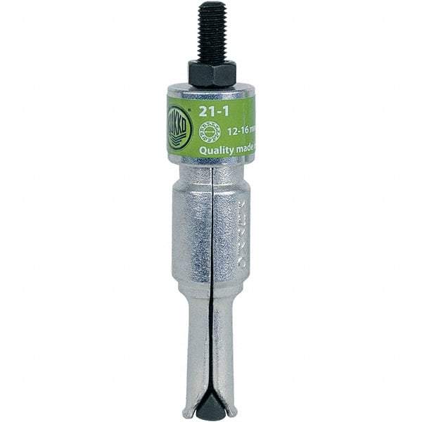 KUKKO - 2 Jaw, 1/2" to 5/8" Spread, Pilot Bearing Puller - For Bearings, Rings, Bushings - Apex Tool & Supply