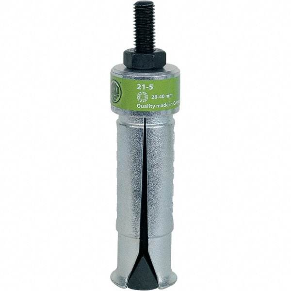 KUKKO - 2 Jaw, 1-3/16" to 1-5/8" Spread, Pilot Bearing Puller - For Bearings, Rings, Bushings - Apex Tool & Supply