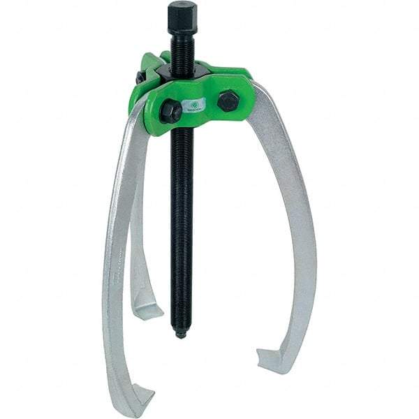 KUKKO - 3 Jaw, 1/2" to 11-7/8" Spread, 10 Ton Capacity, Jaw Puller - For Bearings, Gears, Discs - Apex Tool & Supply