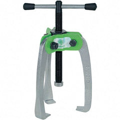 KUKKO - 3 Jaw, 1/4" to 2-3/4" Spread, 1-1/2 Ton Capacity, Jaw Puller - 2-3/4" Reach, For Bearings, Gears, Discs - Apex Tool & Supply