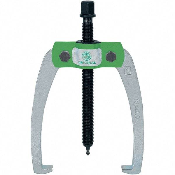 KUKKO - 2 Jaw, 1/2" to 3-7/8" Spread, 3 Ton Capacity, Jaw Puller - 3-7/8" Reach, For Bearings, Gears, Discs - Apex Tool & Supply