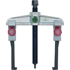 KUKKO - 2 Jaw, 1-1/2" to 6-3/8" Spread, 5-1/2 Ton Capacity, Reversible Puller - 5-7/8" Reach, For Bearings, Gears, Discs, Bushings, Seals - Apex Tool & Supply