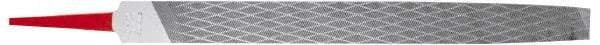Simonds File - 8" Long, Bastard Cut, Flat American-Pattern File - Single Cut, Tang - Apex Tool & Supply