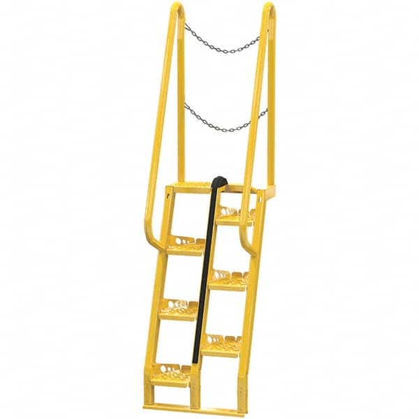 Vestil - 90" High 350 Lb Capacity 7 Step Alternating Tread Stair - Apex Tool & Supply