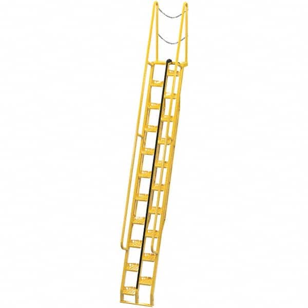 Vestil - 198" High 350 Lb Capacity 21 Step Alternating Tread Stair - Apex Tool & Supply