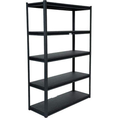 Vestil - 5 Shelf Steel Shelving - 2,000 Lb Capacity, 18" Wide x 72" High x 48" Deep - Apex Tool & Supply