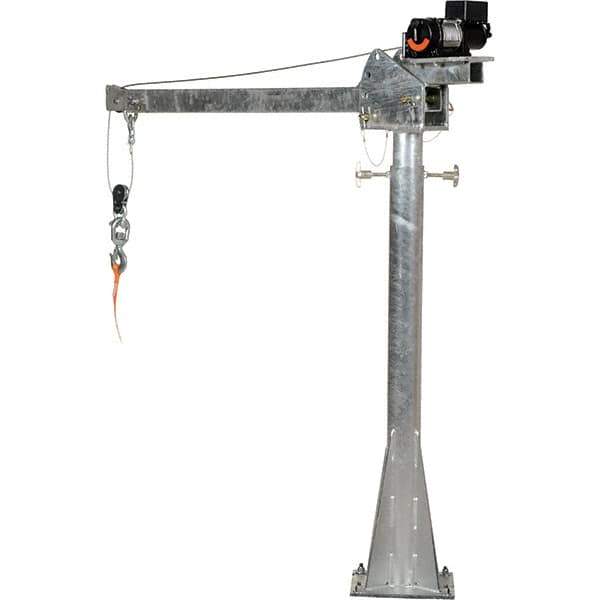 Vestil - 2,000 Lb Load Capacity, Jib Crane - Apex Tool & Supply
