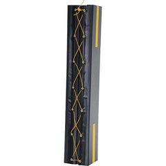 Vestil - 6" High, Column Protector - Fits 12" Columns, Black - Apex Tool & Supply