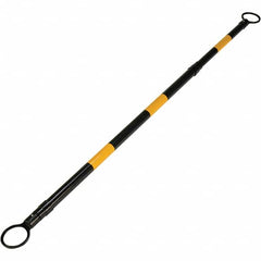 Vestil - Traffic Cones Type: Barrier Bar Color: Black; Yellow - Apex Tool & Supply