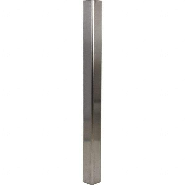 Vestil - 3-1/2" Long, Steel Corner Guard - Silver - Apex Tool & Supply