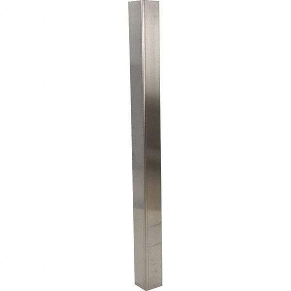 Vestil - 3-1/2" Long, Steel Corner Guard - Silver - Apex Tool & Supply