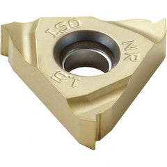 Seco - 11NR Internal Right Hand ISO Laydown Threading Insert - Grade TTP2050, TiAlN/TiSiN Coated Carbide - Apex Tool & Supply