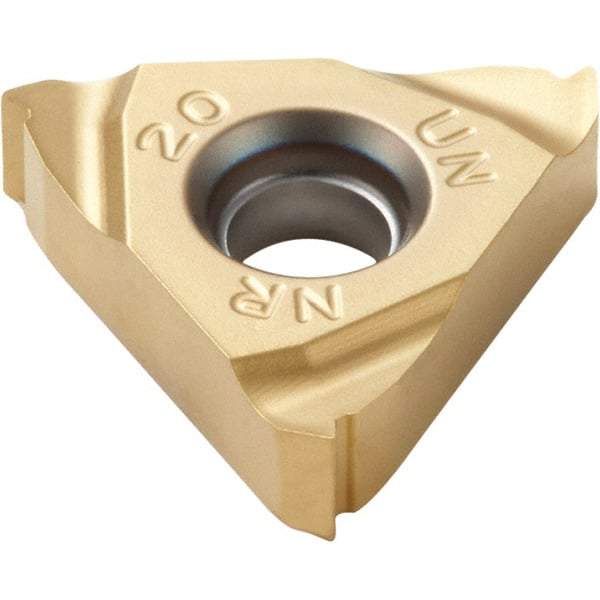 Seco - 16NR Internal Right Hand UN Laydown Threading Insert - Grade TTP2050, TiAlN/TiSiN Coated Carbide - Apex Tool & Supply