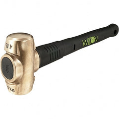 Wilton - Non-Sparking Hammers Tool Type: Brass Hammer Head Material: Brass - Apex Tool & Supply