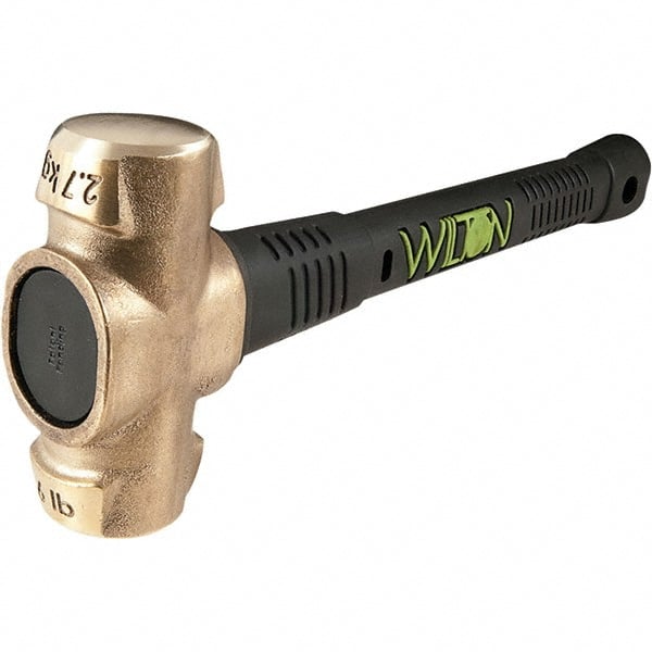 Wilton - Non-Sparking Hammers Tool Type: Brass Hammer Head Material: Brass - Apex Tool & Supply
