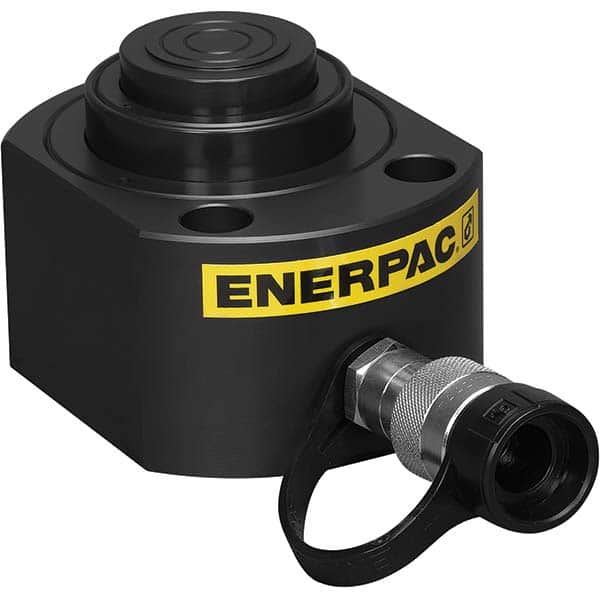 Enerpac - Compact Hydraulic Cylinders Type: Multi-Stage Mounting Style: Base Mounting Holes - Apex Tool & Supply