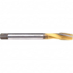 Emuge - M4x0.70 Metric 0 Flute D4 2-3 P Spiral Flute Tap - Apex Tool & Supply