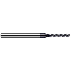 Harvey Tool - Square End Mills Mill Diameter (mm): 0.80 Mill Diameter (Inch): 1/32 - Apex Tool & Supply